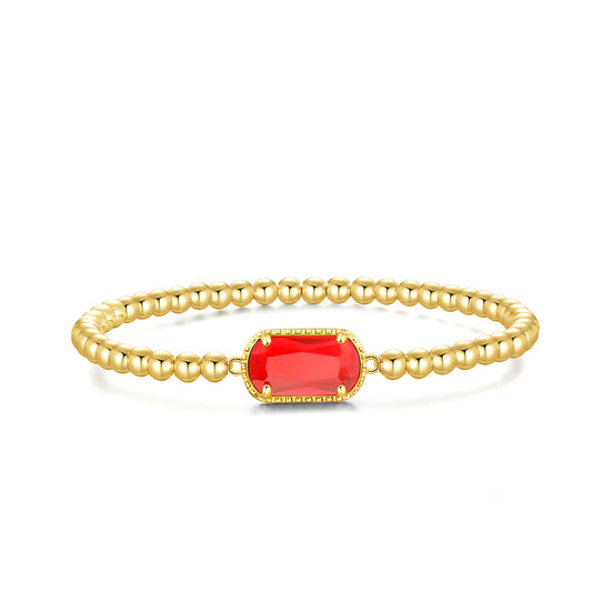 January · Garnet Bracelet---Birthstone Bracelet