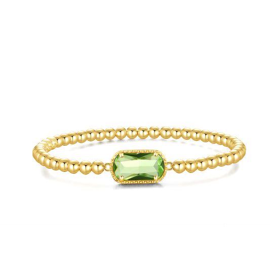 April ·Light Azure Bracelet · Birthstone Bracelet