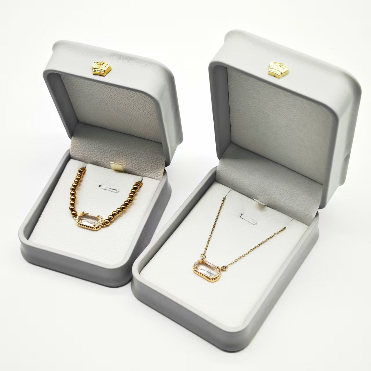 June·White Necklace and Bracelet·Birthstone Necklace and Bracelet Set