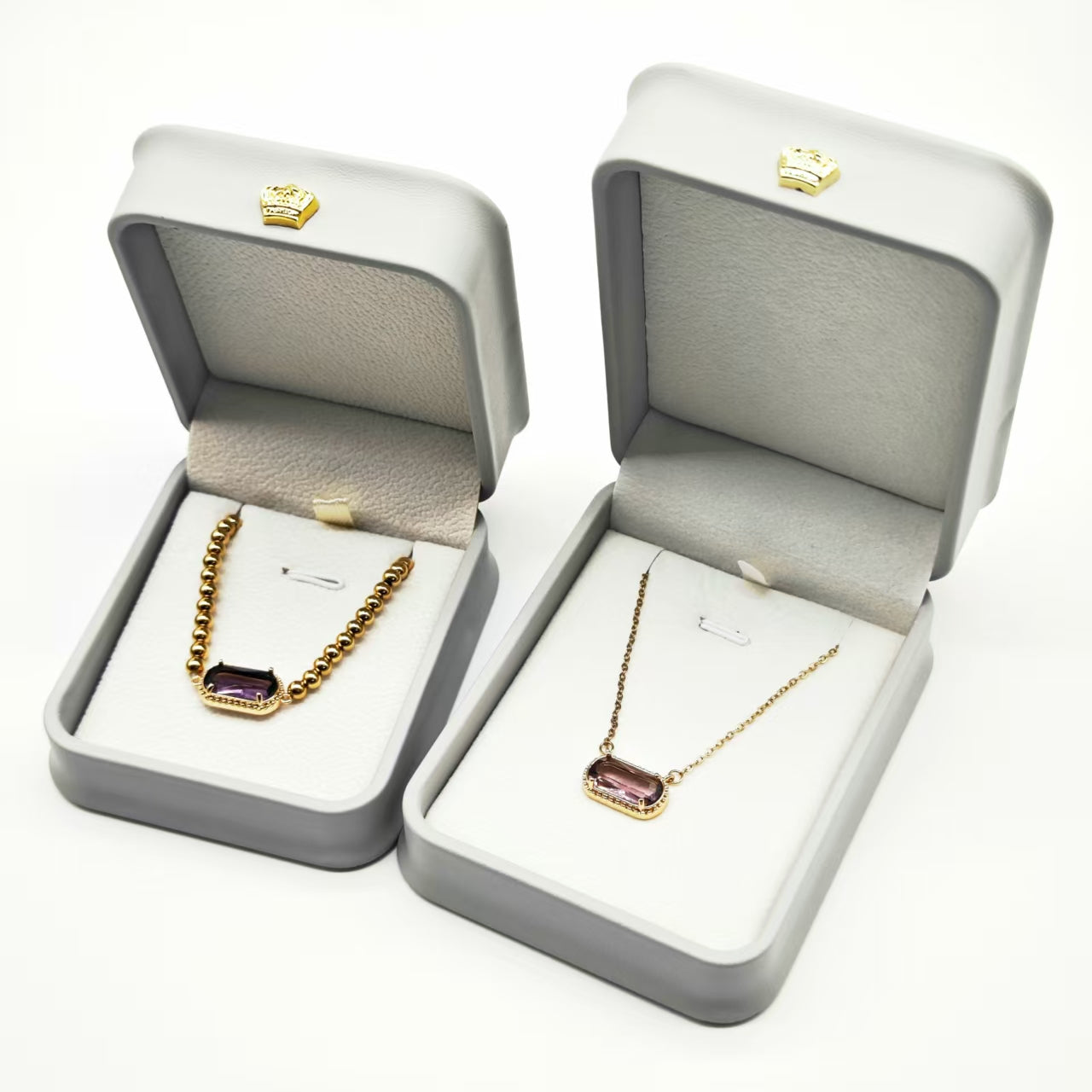 July· Amethyst Necklace and Bracelet· Birthstone Necklace and Bracelet Set